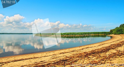 Image of Love Island in Lake Pskov