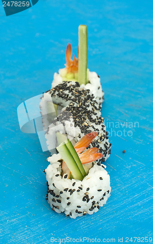 Image of Sushi in restaurant