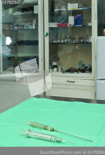 Image of Glass syringe