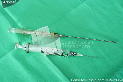 Image of Glass syringe