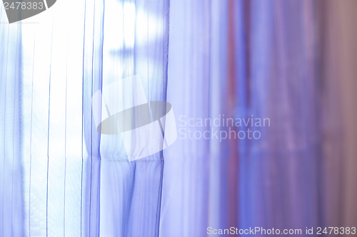 Image of Purple transparent curtain background