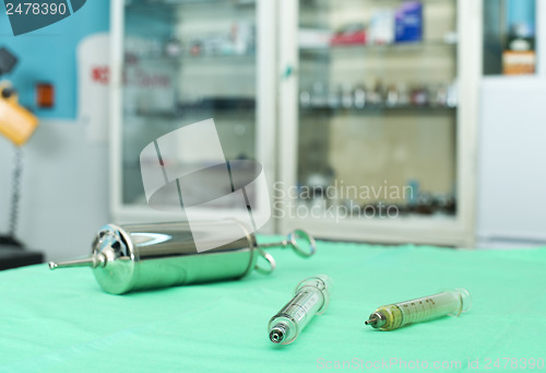 Image of Glass syringe