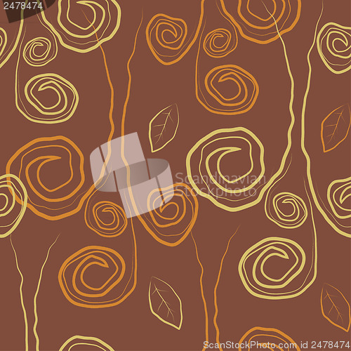 Image of Seamless abstract vector retro background