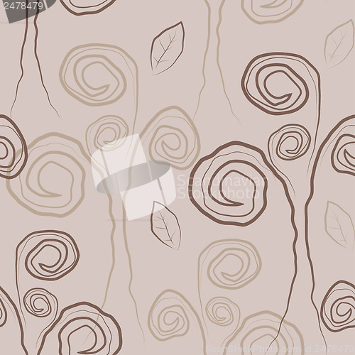 Image of Seamless abstract vector retro background