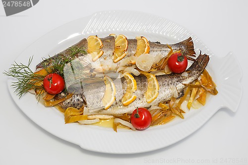 Image of freshly cooked trout