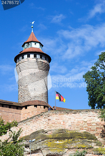 Image of Sinwell Tower at Nuremberg Imperial Castle