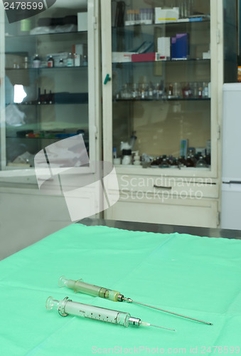 Image of Glass syringe