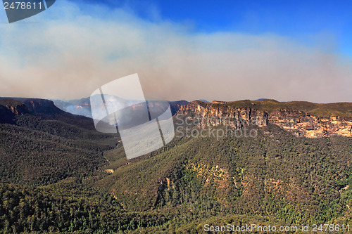 Image of Bushfire in Grose Valley Australia