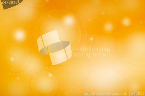 Image of Yellow and Gold Light Flare Background 