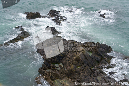 Image of rocky coast detail