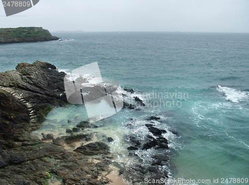 Image of rocky coast detail