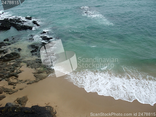 Image of rocky coast detail