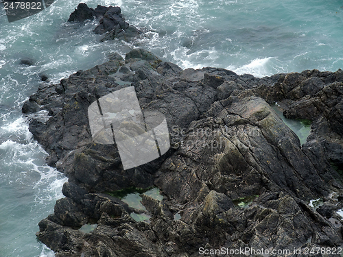 Image of rocky coast detail