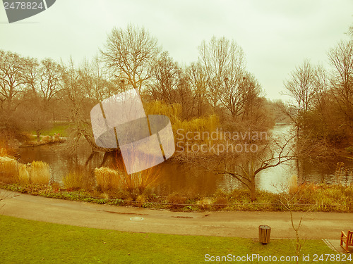 Image of Retro looking St James Park