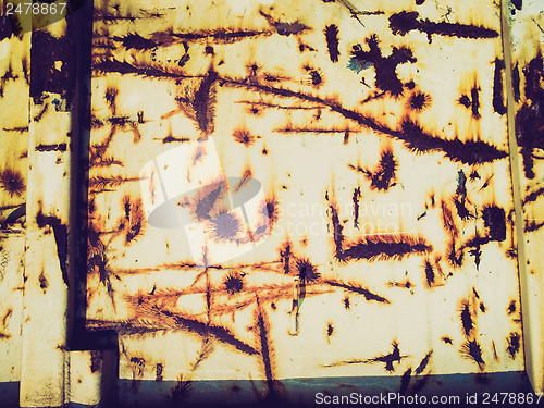 Image of Vintage retro steel background
