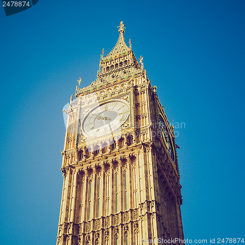 Image of Vintage look Big Ben London