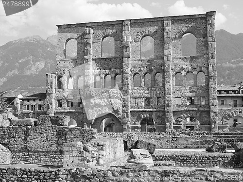 Image of Roman Theatre Aosta