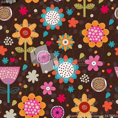 Image of Floral seamless pattern.