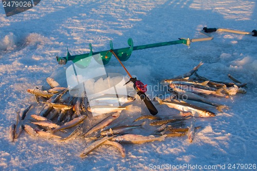 Image of smelt fishing