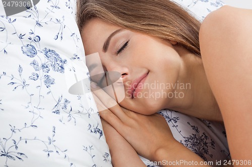 Image of sleeping beauty portrait