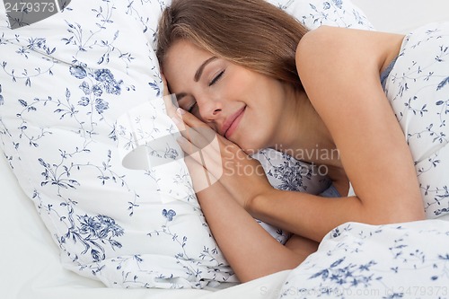 Image of sleeping beauty portrait