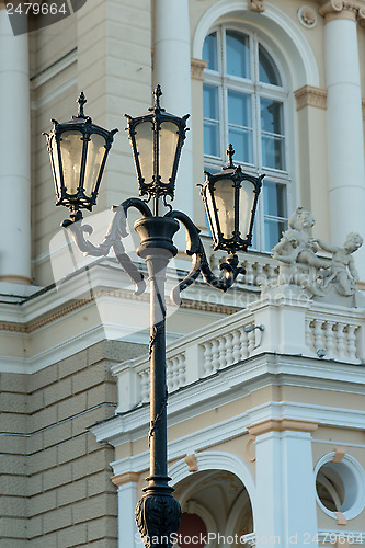 Image of Odessa street light