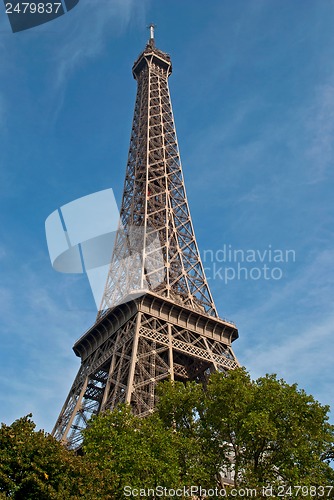 Image of The Eiffel Tower.