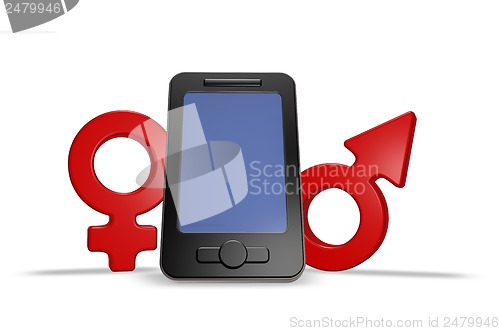 Image of dating app