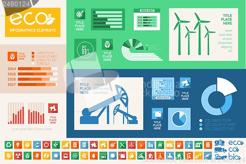 Image of Oil Industry Infographic Template