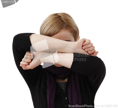 Image of Depressed young woman