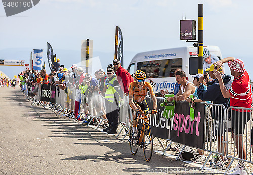 Image of The Cyclist Igor Anton Hernandez