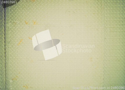 Image of Vintage retro steel background