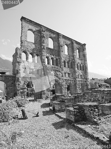 Image of Roman Theatre Aosta