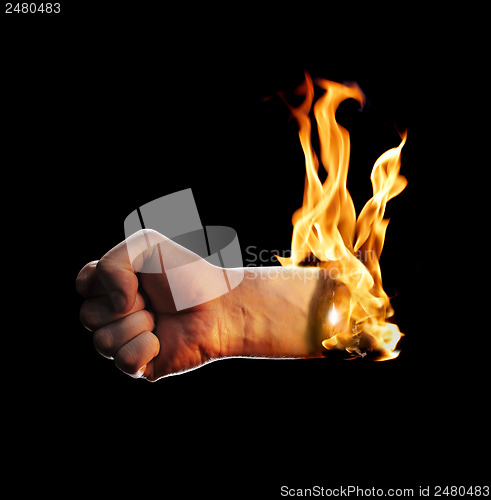 Image of Burning Hand