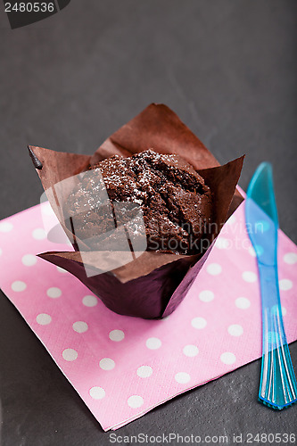 Image of Chocolate muffin