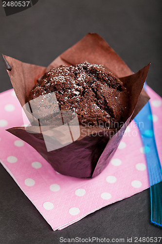 Image of Chocolate muffin