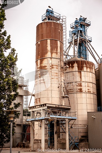 Image of Industrial silo