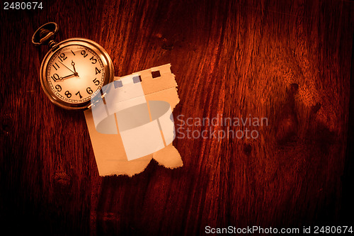 Image of Old clock note