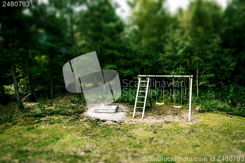 Image of Playground in the nature