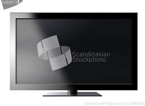 Image of LCD tv screen