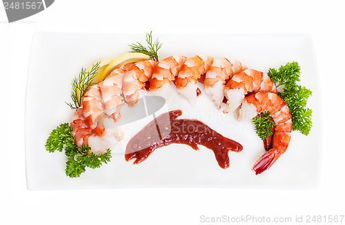 Image of Tiger shrimp platter