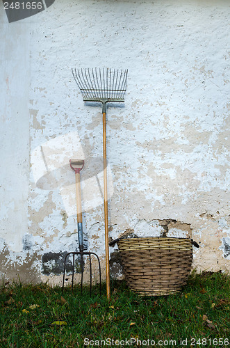 Image of Old Garden Tools