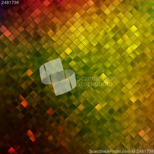 Image of Yellow glitters on a soft blurred. EPS 10