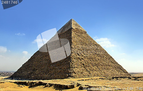 Image of 	giza pyramids, cairo, egypt