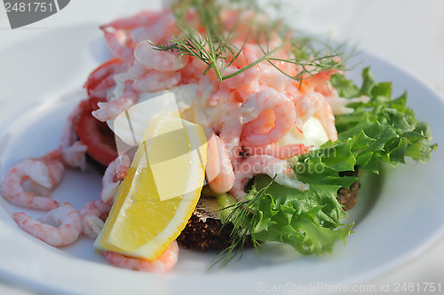 Image of Shrimp salad sandwich
