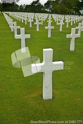 Image of Normandy American Cemetery 