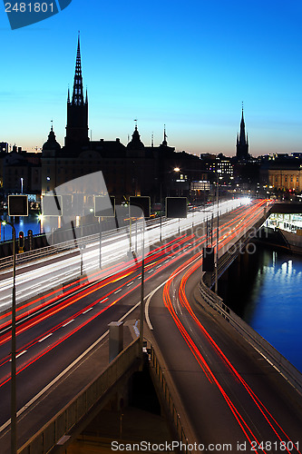 Image of Traffic on Freeway