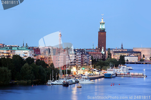 Image of The city hall, Stockholm