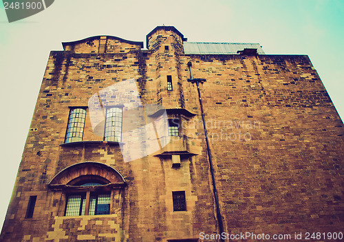 Image of Retro looking Glasgow School of Art