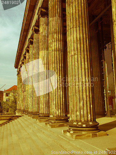 Image of Retro looking Altesmuseum Berlin